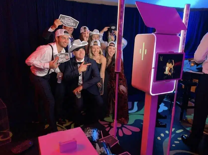 Professional photo booth
