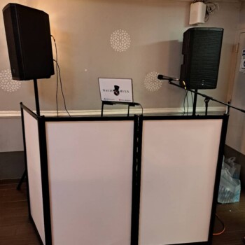DJ services in Queens NY with professional DJ setup including speakers and booth by DJ Magic Mixx Team” DJ services in Queens NY with professional DJ setup including speakers and booth by DJ Magic Mixx Team”